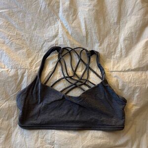 lululemon athletica Gray Sports Bra